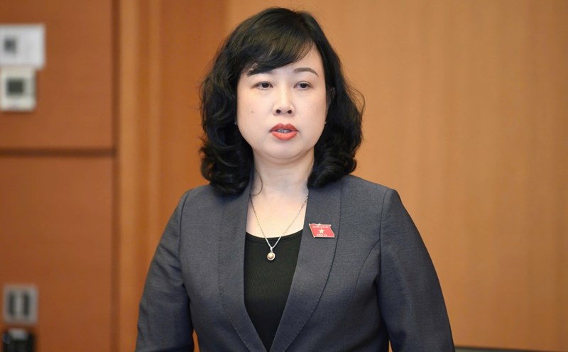Minister of Health Dao Hong Lan said that the bidding plan was developed last year and then implemented for 4-5 months, which did not meet the requirements. Photo: Trong Quynh