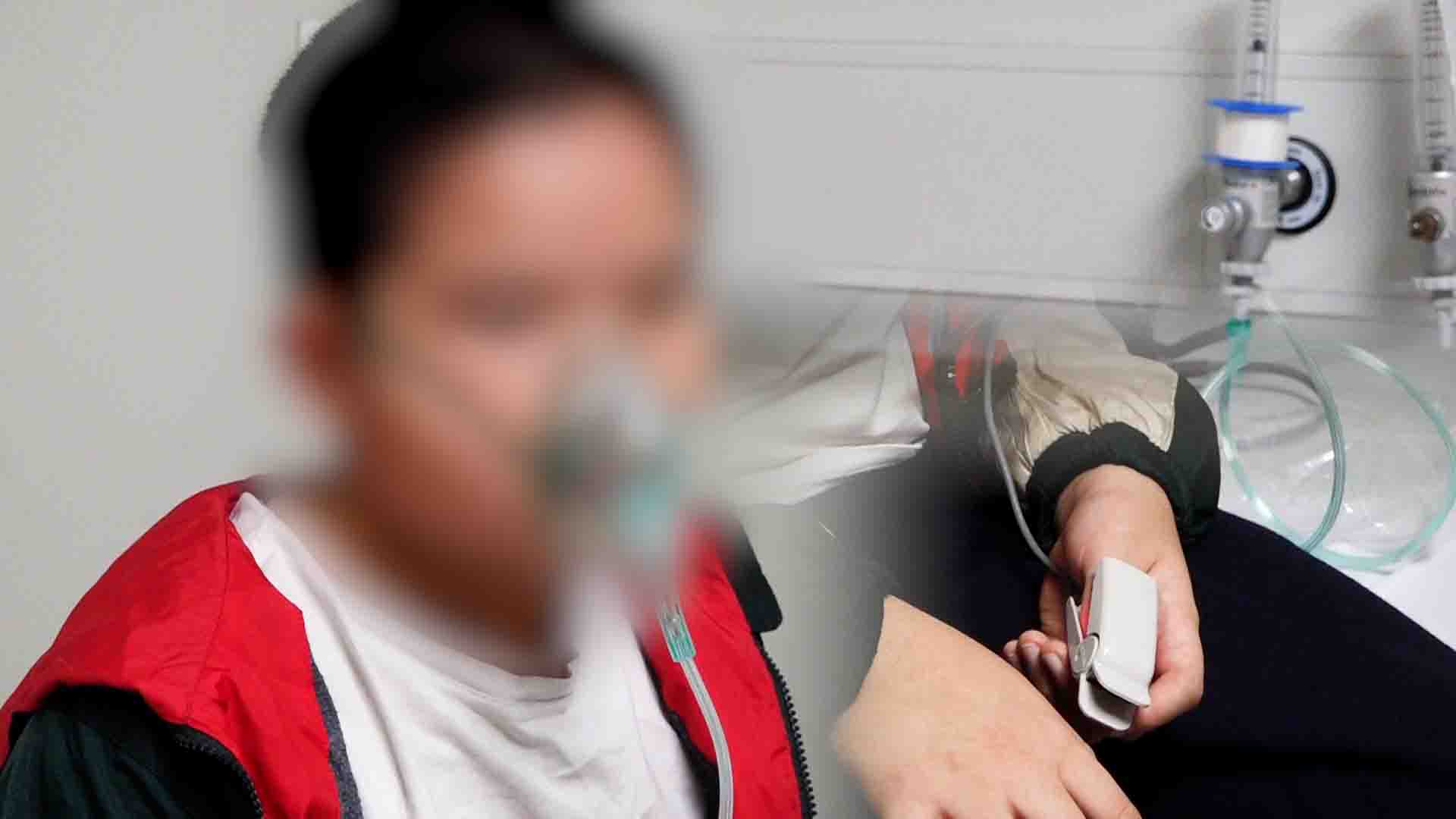 Children have to use nebulizers for many hours due to chronic illness with flu virus