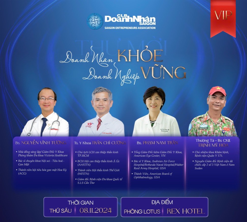 Speakers attending the program "Healthy Entrepreneurs - Strong Enterprises". Photo: Organizing Committee