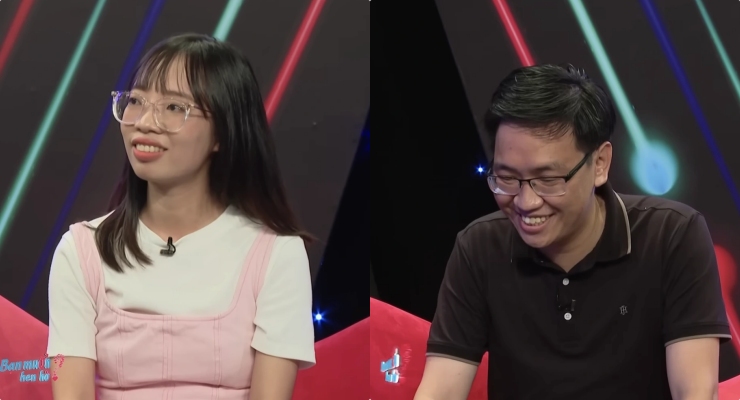 Couple at the show "You want to date". Photo: Producer.