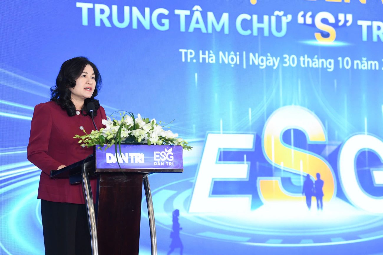 Deputy Minister of Labor, War Invalids and Social Affairs Nguyen Thi Ha. Photo: Manh Quan