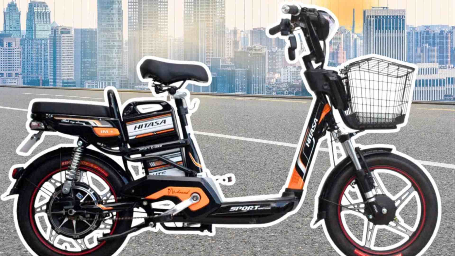 Electric bicycles priced under 15 million VND. Source: Hitasa-Bike