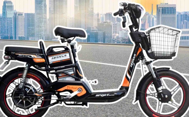 Electric bicycles priced under 15 million VND. Source: Hitasa-Bike