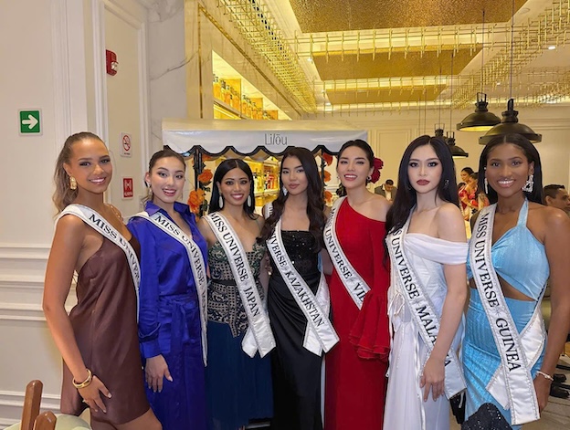 Nho xuat sac chien thang cuoc thi Miss Universe Vietnam - Hoa hau Hoan vu Viet Nam, Nguyen Cao Ky Duyen da chinh thuc tro thanh dai dien Viet Nam tham du dau truong nhan sac Miss Universe. Nguoi dep sinh nam 1996 da nhanh chong nhap cuoc cung cac thi sinh khi vua toi Mexico. Anh: Nhan vat cung cap. 