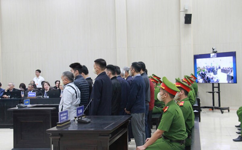 The case involving AIC International Progress Joint Stock Company and related units in Bac Ninh is being brought to trial. Photo: Tran Tuan