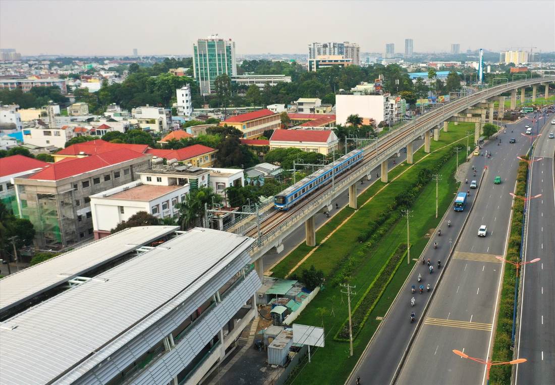 Metro so 1 dat muc tieu khai thac thuong mai tu 22.12.  Anh: Anh Tu