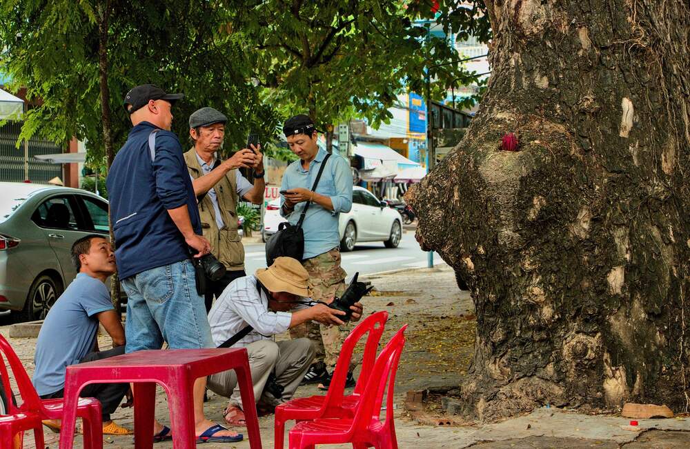 Trong quá trình khám phá làng Hà Liên, anh Bảo cho biết cũng bắt gặp nhiều nhiếp ảnh gia khác đến để tìm nguồn cảm hứng. Với vị trí địa lý cũng như văn hóa độc đáo, làng Hà Liên có nhiều tiềm năng phát triển du lịch sinh thái, cộng đồng và xứng đáng được nhiều người biết tới hơn. Ảnh: NVCC