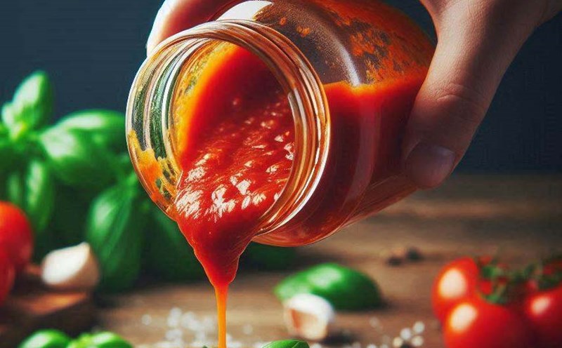 Tomato sauce is commonly used in many households and because of its popularity, it is very easy to adulterate. Photo - AI: Ngoc Thuy