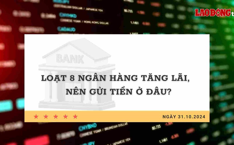 Interest Rates 10/31: 8 Banks Raise Interest Rates, Where to Deposit Money?