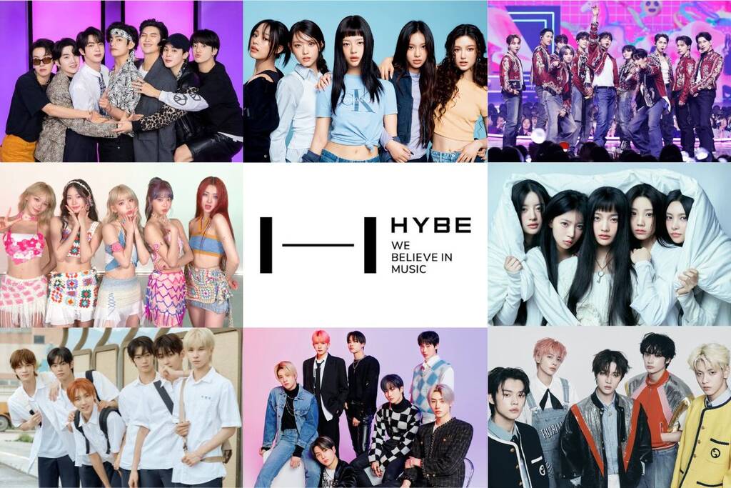 HYBE is currently the largest entertainment company in Kpop. Photo: Naver