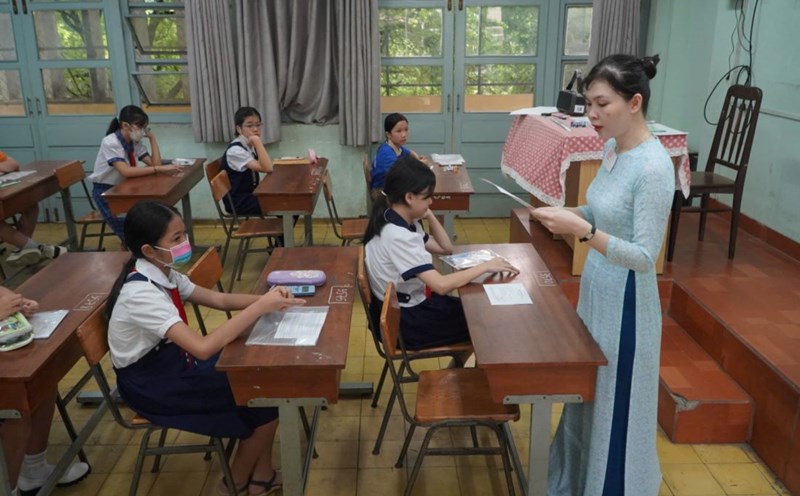 The Lunar New Year holiday for students in Ho Chi Minh City will last from January 25, 2025 to February 2, 2025. Photo: Chan Phuc