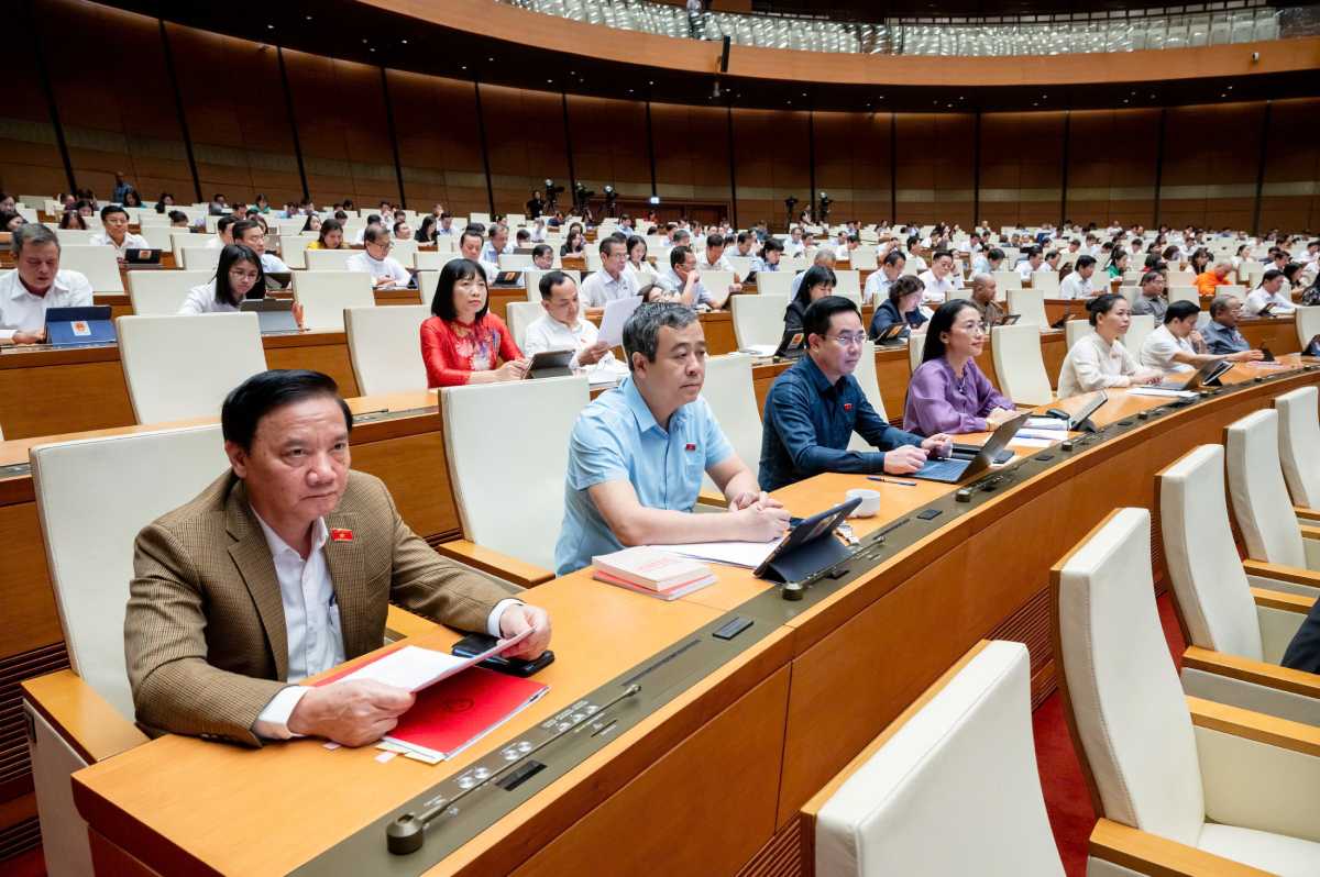 8th session, 15th National Assembly. Photo: Pham Thang