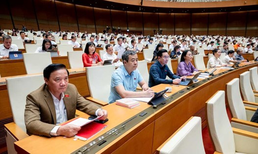 Kỳ họp thứ 8, Quốc hội khóa XV. Ảnh: Phạm Thắng