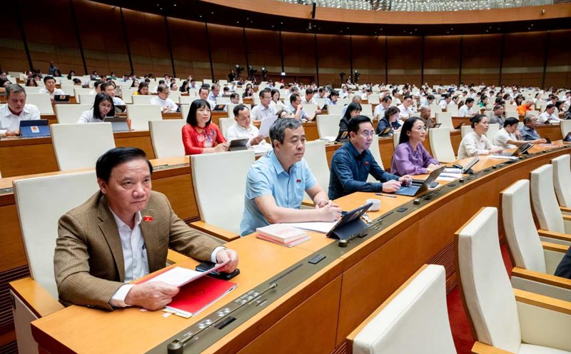 8th session, 15th National Assembly. Photo: Pham Thang