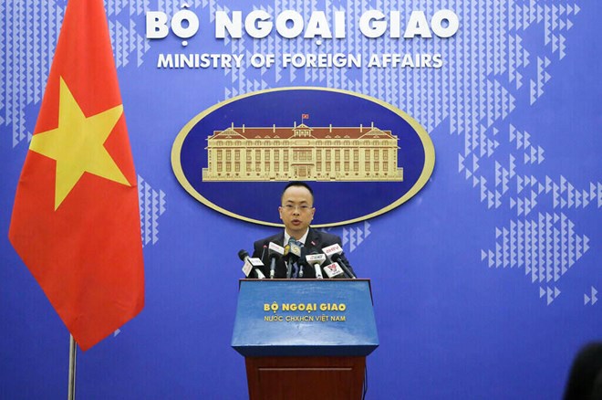 Deputy Spokesperson of the Ministry of Foreign Affairs Doan Khac Viet. Photo: Nhat Ha