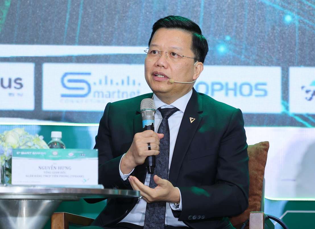 TPBank's General Director Nguyen Hung shared the secret to helping TPBank understand customers. Photo: TPBank