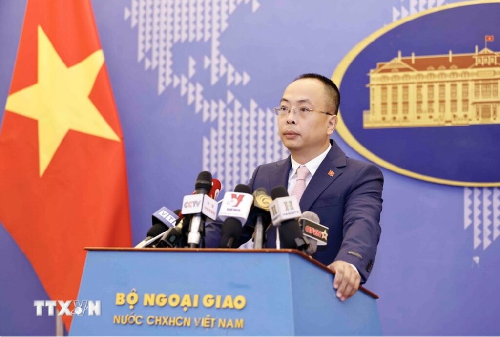 Deputy Spokesperson of the Ministry of Foreign Affairs of Vietnam Doan Khac Viet. Photo: VNA