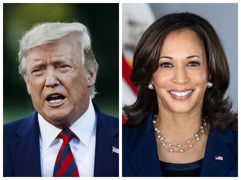 Mr. Donald Trump and Ms. Kamala Harris - 2 candidates in the 2024 US presidential election. Photo: Xinhua