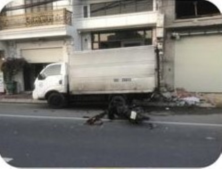 Accident scene. Photo: Hai Phong Traffic Safety Committee