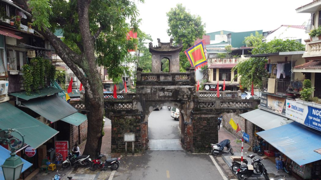 Cửa Ô Quan Chưởng hiện nay. Ảnh: Tâm Phúc