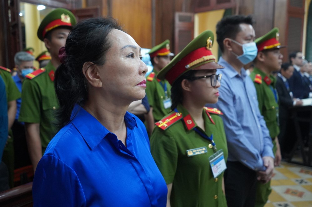 Bị cáo Trương Mỹ Lan. Ảnh: Anh Tú