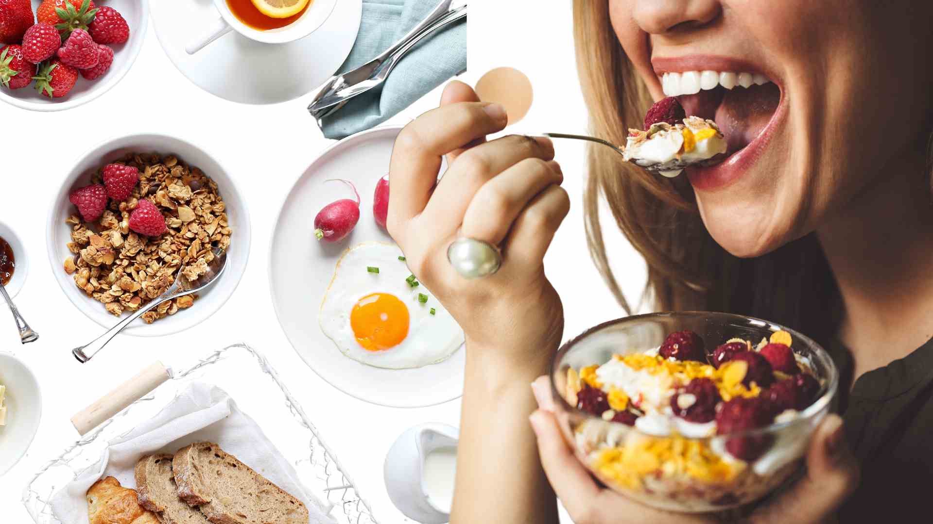 5 loại thực phẩm sử dụng vào buổi sáng giúp giảm lo âu. Ảnh đồ họa: Tuệ Nhi