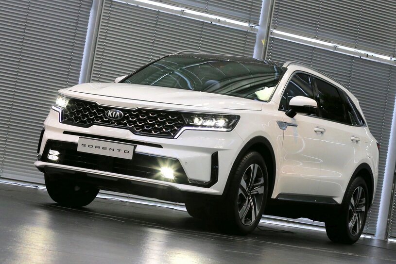 Mẫu xe Sorento của Kia dẫn đầu danh sách với 67.314 xe được bán ra. Ảnh: Kia