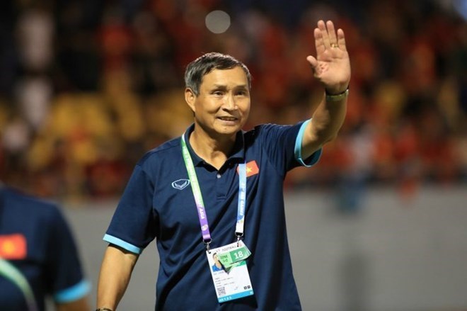 Coach Mai Duc Chung was proposed to be awarded the title of Hero of Labor. Photo: VFF