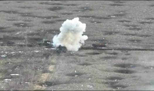 Một cuộc giao tranh giữa Nga và Ukraina tại Vuhledar.. Ảnh: AFP