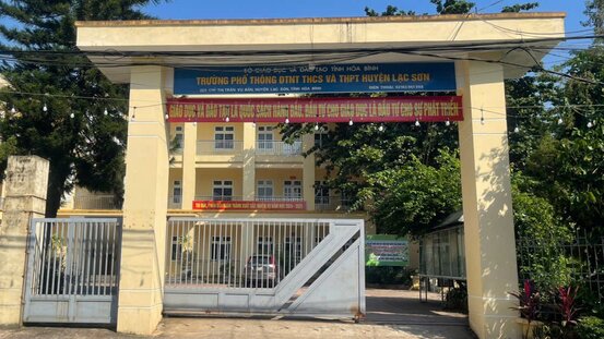 Học sinh ở miền núi Hòa Bình sắp có trường nội trú mới. Ảnh: Minh Chuyên
