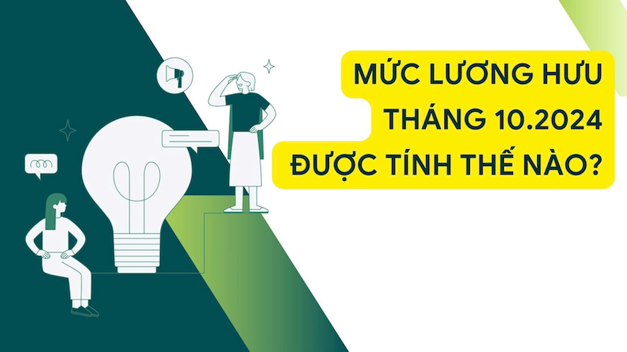 How is the pension for October 2024 calculated?