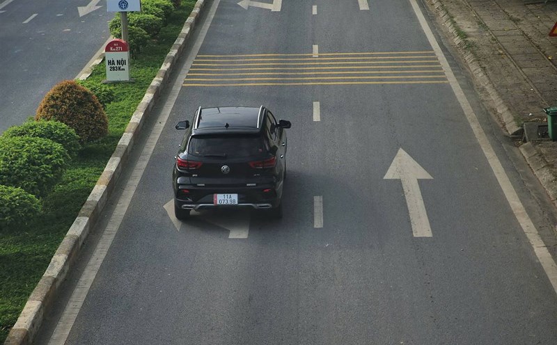 The Cao Bang Provincial Traffic Police Department has just published a list of cars that have been fined. Photo: Cao Bang Police.