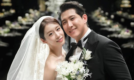 Jiyeon và Hwang Jae Gyun kết hôn vào cuối năm 2022. Ảnh: Instagram