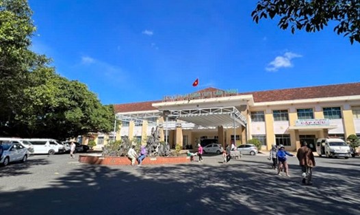 Bệnh viện Đa khoa tỉnh Lâm Đồng, nơi sản phụ tử vong sau sinh mổ. Ảnh: Hoài Thanh