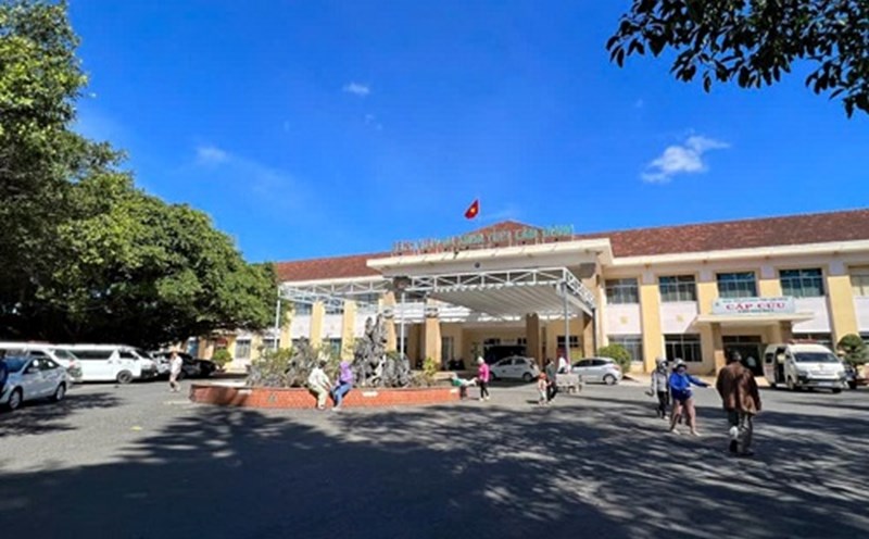 Lam Dong General Hospital, where a woman died after giving birth by cesarean section. Photo: Hoai Thanh