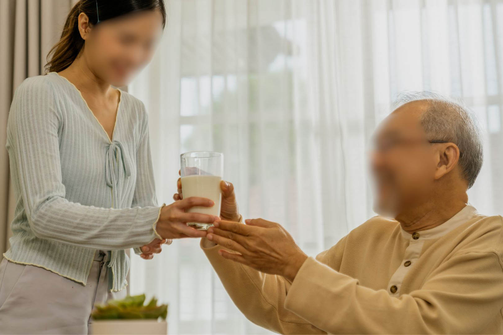 How much milk can seniors drink per day?