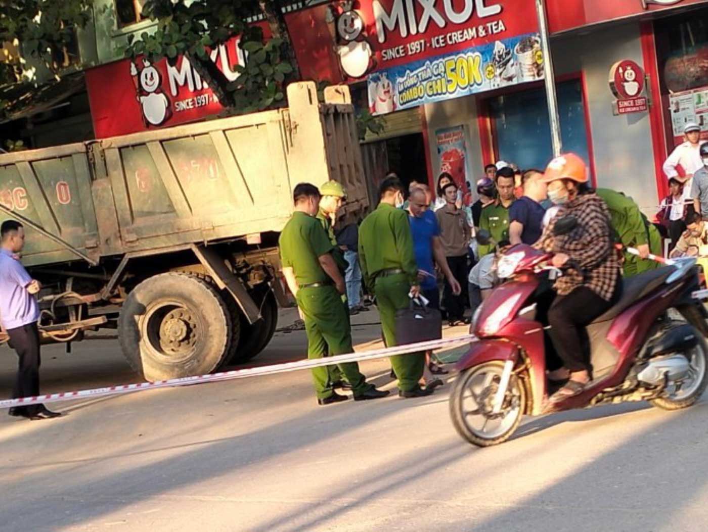 Hiện trường xảy ra vụ tai nạn tại Yên Bái. Ảnh: Người dân cung cấp