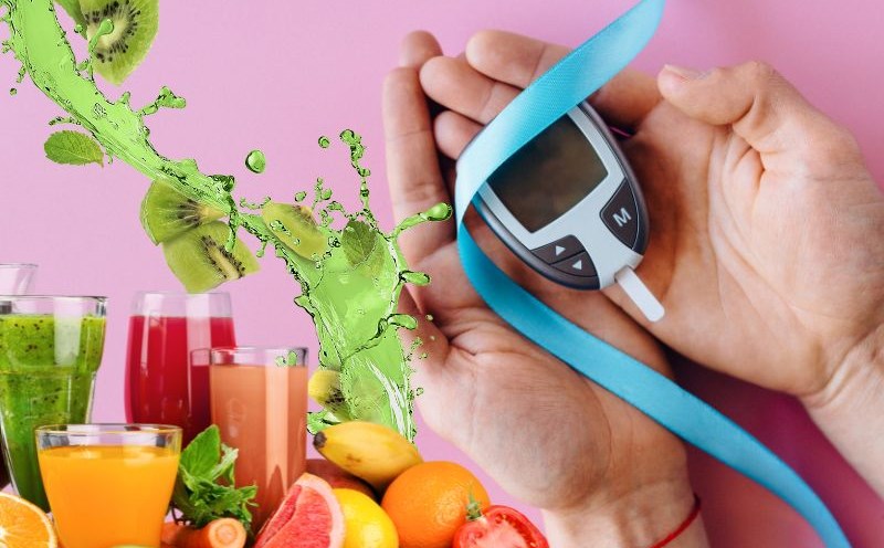 Adding pure fruit juice is good for people with high blood sugar. Graphics: Ha May