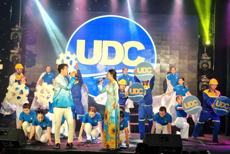 A performance at the art festival. Photo: Nam Duong