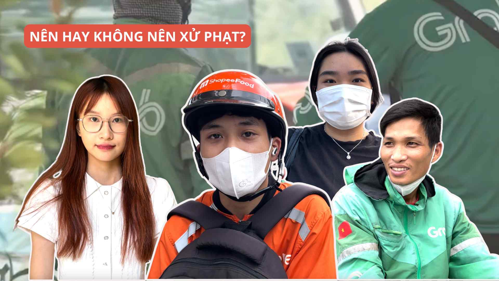 The proposal to not penalize motorbike taxi drivers who use map applications on mobile phones is receiving mixed responses. Photo: Thanh Binh.