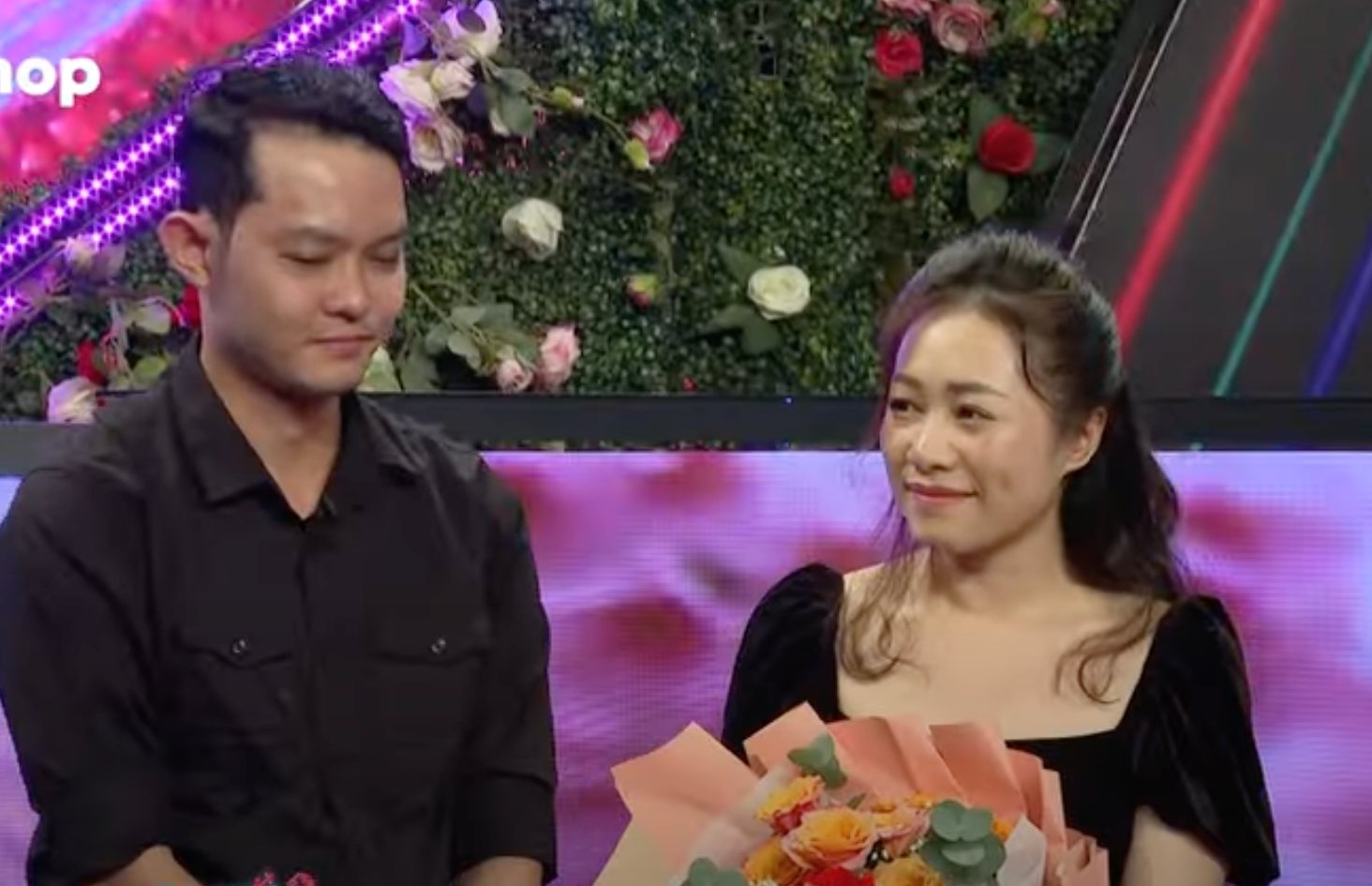 Couple at "You want to date". Photo: Producer.