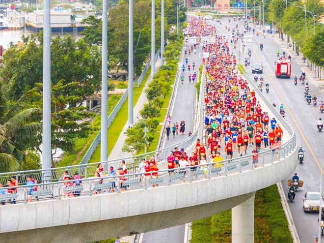 Khởi động Giải marathon quốc tế TPHCM mùa 7