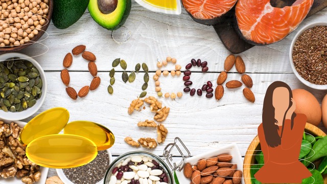 Omega-3 helps improve mood when angry. Photo collage: HUONG SON