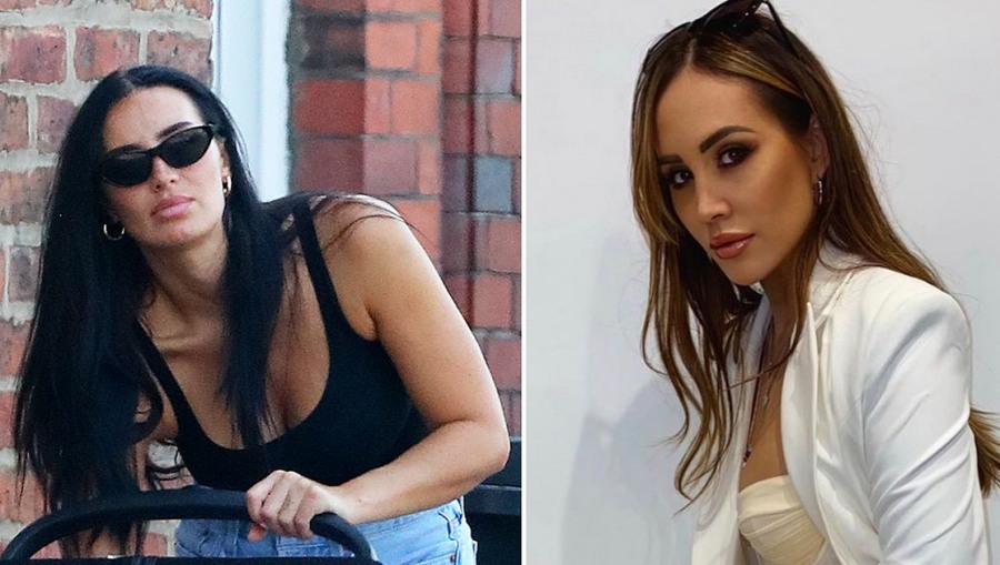 Annie Kilner (trái) và Lauryn Goodman. Ảnh: Mirror Celeb