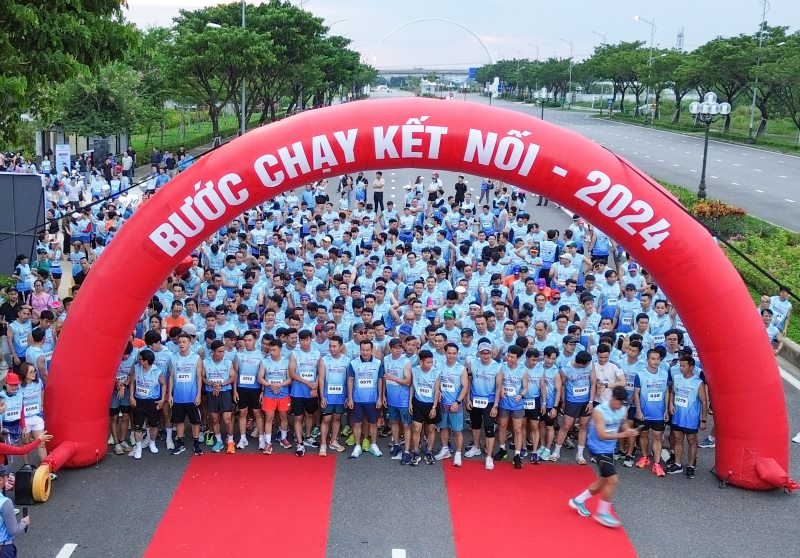 Giải chạy bộ “Bước chạy kết nối” tạo sân chơi thể thao hấp dẫn cho người lao động Đà Nẵng. Ảnh: BTC
