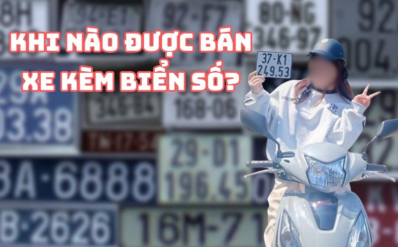 The case of the Nghe An girl who clicked on the license plate “49-53”, when will she be able to sell the car with the license plate?. Graphics: Hao Thien