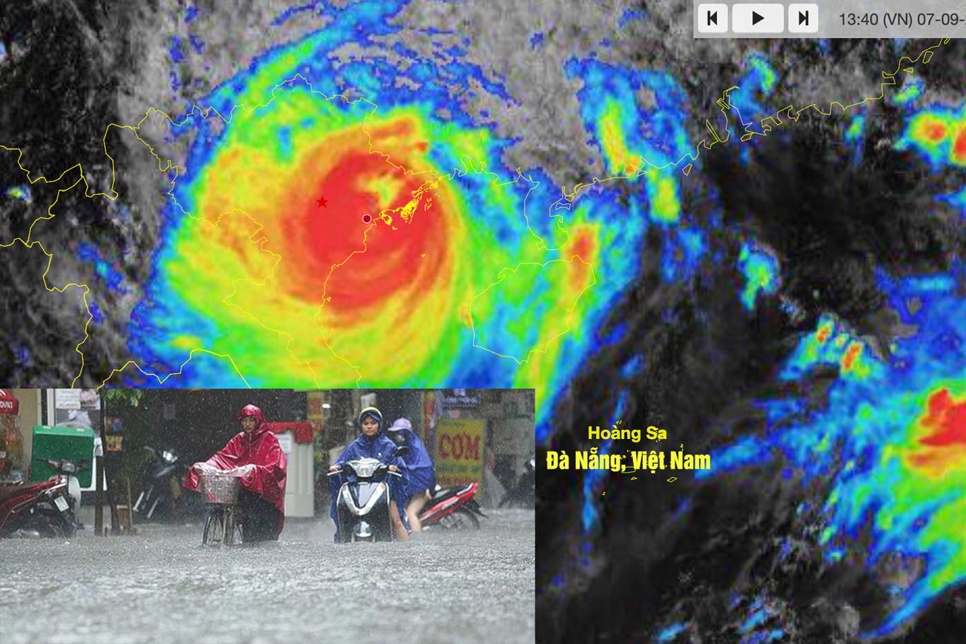 Storm. Photo: Vu Linh