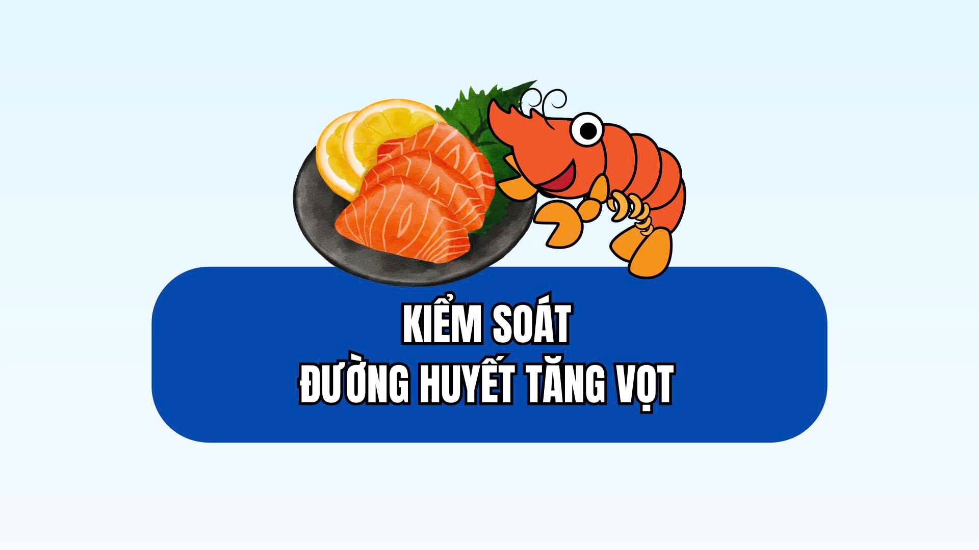 2 types of seafood help control spikes in blood sugar