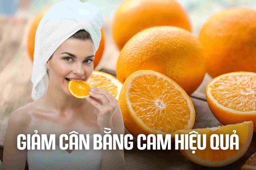 How to lose weight effectively with oranges. Graphics: Cao Thom