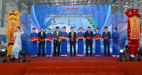 Searee Logistics Warehouse Project in Hoa Khanh Industrial Park, Da Nang, completed in March 2024 with an area of ​​8,000 m². Photo: Searee
